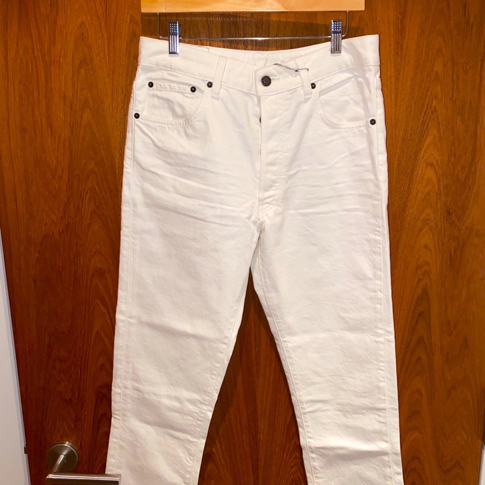 Brand new designer white denim